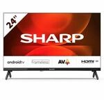 SHARP 24FH2EA - 24 Zoll Fernseher (60 cm) HD Ready Android TV - Multimedia...