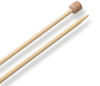 Prym 222117-1 Stricknadeln aus Bambus, 33 cm, 5,00 mm, Holzfarben, 5 mm