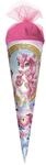 ROTH Schult&uuml;te klein Einhorn Beauty 50 cm - rund,T&uuml;llverschluss - Zuckert&uuml;te