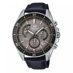 Edifice Casio EFR-552L-5AVUEF Uhr aus Stahl und Leder