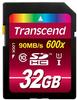 Transcend Ultimate-Speed SDHC Class 10 UHS-1 32GB Speicherkarte (bis 90MB/s...
