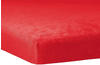 Traumschlaf Frottee Massageliegenbezug Therapieliegenbezug rot, 80x195x10 cm
