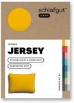 schlafgut Easy Jersey Kissenbezug 70x90 cm 100% Baumwolle, Yellow Deep