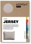 schlafgut Easy Jersey Kissenbezug 70x90 cm 100% Baumwolle, Sand Mid