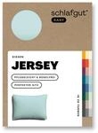 schlafgut Easy Jersey Kissenbezug 40x60 cm 100% Baumwolle, Petrol Light