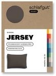 schlafgut Easy Jersey Kissenbezug 40x60 cm 100% Baumwolle, Sand Deep