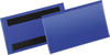 Durable Etikettentasche (150 x 67 mm) Packung à 50 Stück, blau, 174207
