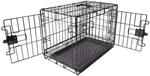 Amazon Basics Zusammenklappbarer Hundek&auml;fig aus Metalldraht mit Bodenschale,