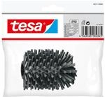 tesa Ersatz-Toilettenb&uuml;rstenkopf - 9,4 cm x 7,1 cm x 7,4 cm - Dunkelgrau 