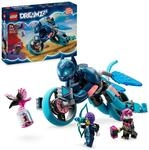 LEGO DREAMZzz 2in1 Zoey&rsquo;s Cat Motorcycle Set, Rebuild an Animal Figure into a...