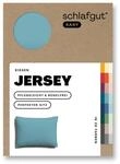 schlafgut Easy Jersey Kissenbezug 40x60 cm 100% Baumwolle, Petrol Mid