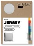 schlafgut Easy Jersey Kissenbezug 40x40 cm 100% Baumwolle, Grey Light