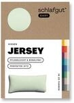schlafgut Easy Jersey Kissenbezug 40x80 cm 100% Baumwolle, Green Light