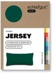 schlafgut Easy Jersey Kissenbezug 40x80 cm 100% Baumwolle, Green Deep