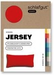 schlafgut Easy Jersey Kissenbezug 40x80 cm 100% Baumwolle, Red Deep