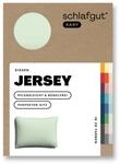 schlafgut Easy Jersey Kissenbezug 40x60 cm 100% Baumwolle, Green Light