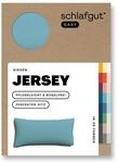 schlafgut Easy Jersey Kissenbezug 40x80 cm 100% Baumwolle, Petrol Mid