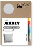 schlafgut Easy Jersey Kissenbezug 80x80 cm 100% Baumwolle, Grey Light