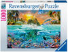 Ravensburger Puzzle 19948 - Die Unterwasserinsel - 1000 Teile Puzzle für...