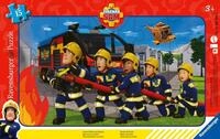 Ravensburger Puzzle Feuerwehrmann Sam Unsere Retter im Einsatz - 15 Teile | 15 Teile