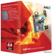AMD A4-3300 Box Prozessor (2,5GHz, Sockel FM1, 1MB Cache, 65 Watt)