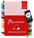 fleuresse 1119 XXL Jersey Stretch Spannbetttuch (96% Baumwolle, 4% Elasthan),...