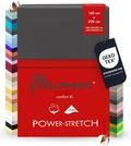 fleuresse 1119 XXL Jersey Stretch Spannbetttuch (96% Baumwolle, 4% Elasthan),...