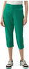 s.Oliver Women's Capri Hose, Relaxed Fit, Green, 42