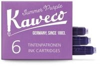 Kaweco Tintenpatronen im 6er-Pack Sommerlila Summer Purple I hochwertige Premium