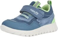 Superfit Jungen Sport7 Mini Sneaker, Blau Hellgr&uuml;n 8030, 30 EU Weit
