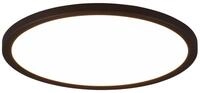 Reality Leuchten LED Deckenleuchte Aureo R64371132, Kunststoff Schwarz matt, inkl. 18