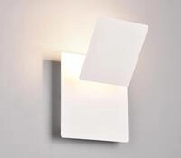 Trio Leuchten Wandleuchte Mio 240319131, Metall Wei&szlig; matt, inkl. 6 Watt LED