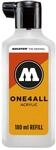 Molotow ONE4ALL Refill Acryl, Farbe 160 signal wei&szlig; 180 ml, Nachf&uuml;lltinte f&uuml;r