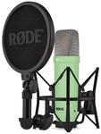 R&Oslash;DE NT1 Signature Series Gro&szlig;membrankondensatormikrofon mit Schockhalterung,