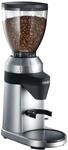 GRAEF CM800 - Elektrische Kaffeem&uuml;hle, Aluminiumgeh&auml;use, Bohnenbeh&auml;lter 350 g,