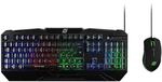 MediaRange Gaming Tastatur-Maus-Set USB QWERTY (UK), Gaming, Schwarz | Tastatur...