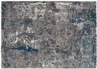 OCI JUWEL LIRAY Teppich 696 grau-Petrol 80 x 150 cm