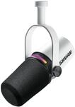 Shure MV7+ Dynamisches Podcast-Mikrofon USB-C und XLR - Wei&szlig; | Dynamisches USB-C-