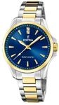 Festina Damen Solaruhr Edelstahl 316L Multi - Quarzwerk - Mineralglas hochresistent -