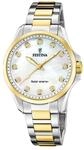 Festina Damen Solaruhr Edelstahl 316L Multi - Quarzwerk - Mineralglas hochresistent -