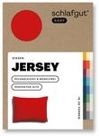 schlafgut Easy Jersey Kissenbezug 40x60 cm 100% Baumwolle, Red Deep