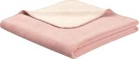 biederlack Wohndecke Doubleface Baumwollmischung Lotus-pergament Gr&ouml;&szlig;e 150x200 cm