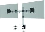 Durable Monitor Halterung Select f&uuml;r 2 Monitore, Vesa, Silber, 509523 