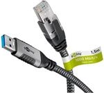 goobay LAN-Adapter Ethernet-Kabel USB-A 3.2 Gen1 Stecker > RJ-45 Stecker