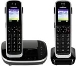 Panasonic KX-TGJ322GB Familien-Telefon mit Anrufbeantworter (schnurloses Telefon Duo,