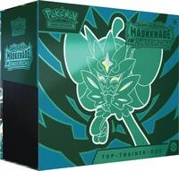 Pok&eacute;mon-Sammelkartenspiel: Top-Trainer-Box Karmesin & Purpur &ndash; Maskerade im