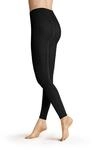 Hudson Damen Leggings Thermo weich 100 DEN Black 0005 40-42
