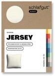 schlafgut Easy Jersey Kissenbezug 40x40 cm 100% Baumwolle, Yellow Light