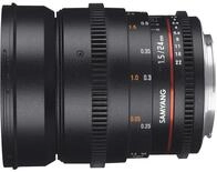 Samyang 24/1,5 Objektiv Video DSLR II MFT manueller Fokus Videoobjektiv 0,8...