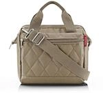 reisenthel allrounder cross rhombus olive &ndash; Kleine Crossbody Bag mit abnehmbarem